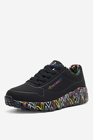 Sportcipő Skechers UNO LITE 314976L BKMT FEKETE