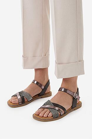 Sandały Jenny CEO-M-F9011-YLD Czarny