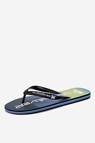 Plážové šľapky QUIKSILVER MOLOKAI STRIPE AQYL101361 XBBG BLANKYTNE MODRÁ