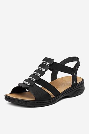 Sandały Rieker CEO-64580-00 Czarny