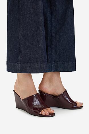 Klapki Jenny CEO-YZ2512-3 Bordowy