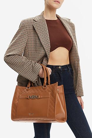 Дамска чанта NINE WEST CEO-LUNA-II-H242045 КАМЕЛ