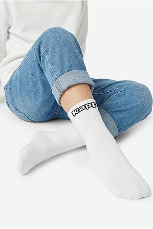 Zokni Kappa CEO_KR_KAPPA_DZ004_W_AW25 (3 -PACK) FEHÉR