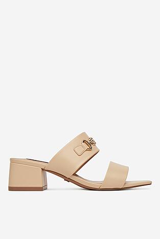 Klapki NINE WEST 2560-01 Beżowy jasny