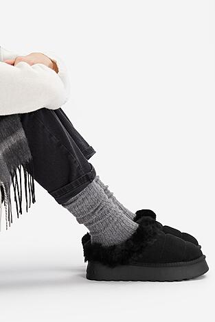 Kapcie Badura EO-CORA-TS6301-01 Czarny