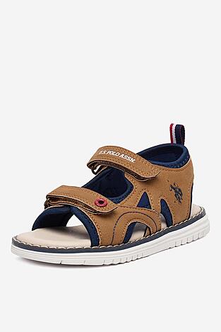 Sandały U.S. POLO ASSN. EO-GARDA002K/6Y1 Brązowy