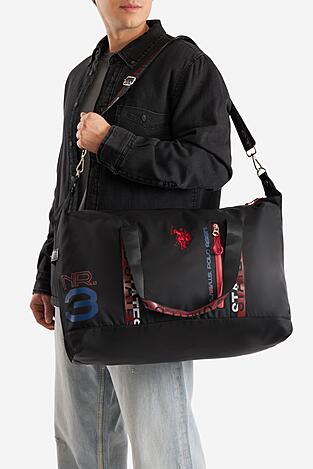 Чанта за пътуване U.S. POLO ASSN. BIUXT5681MIA ЧЕРЕН