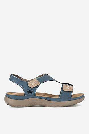 Sandały Rieker 64873-14 Niebieski