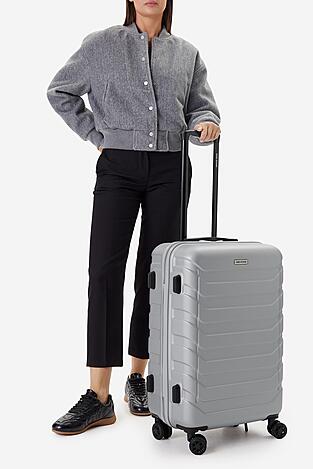 Walizka Gino Rossi GIN-M-003-05-SILVER Srebrny