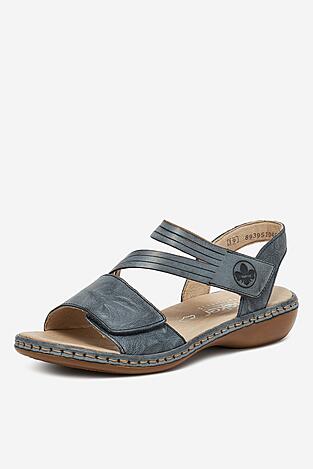 Sandały Rieker 65964-12 Jeansowy