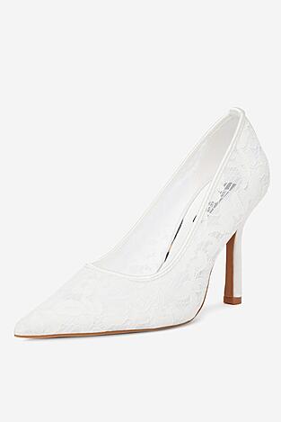 Czółenka NINE WEST S3S96688 Biały