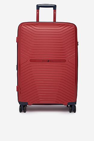 Walizka Beverly Hills Polo Club CEO-BHPC-WAL-006-M Czerwony