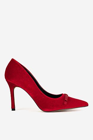 Czółenka NINE WEST WFA2989-1 Czerwony