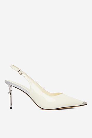 Czółenka EVA MINGE EO-LILLY-LT2131-1-1 Ivory