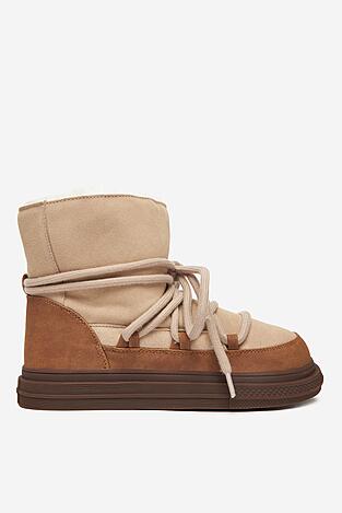 Botki DeeZee DZN-025 Brązowy