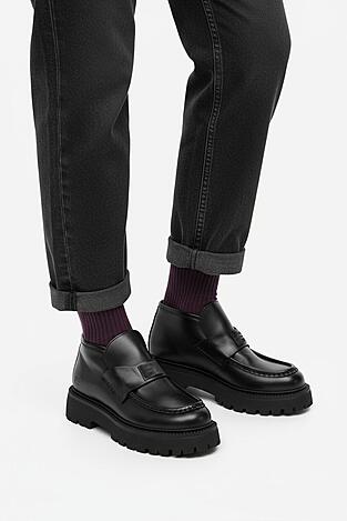 Bokacsizma G-STAR RAW CEO-DEFNE-70863 FEKETE