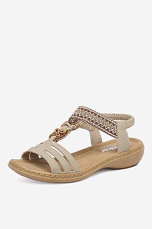 Sandały Rieker CEO-61855-62 Beżowy