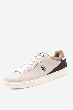 Tenisky U.S. POLO ASSN. ROKKO001M/CY3 BÉŽOVÁ