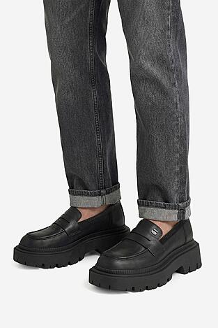 Mokasyn G-STAR RAW CEO-WI34-JOSIA-04 Czarny