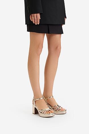 Sandały DeeZee CEO-LCCC1511-1 Złoty