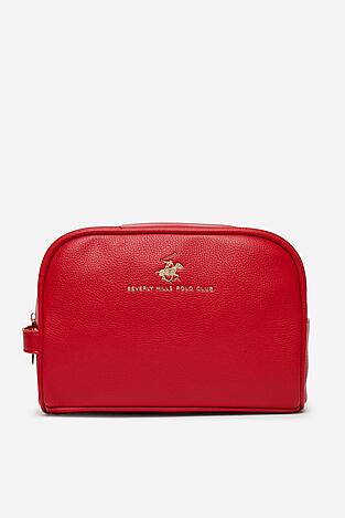 Козметична чантичка Beverly Hills Polo Club BHPC-U1-004-SS25 ЧЕРВЕН
