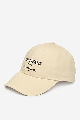 Czapka z daszkiem GUESS JEANS CWBEO-GJ-U3-004-SS26 Beżowy