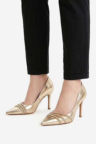 Елегантни обувки NINE WEST CEO-MARIAM-01 ЗЛАТИСТ