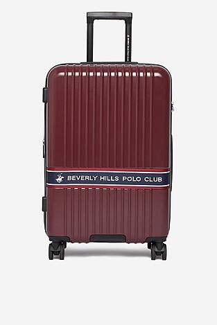 Bőrönd Beverly Hills Polo Club CEO-BHPC-M-007-08-BURGUNDY BORDÓ