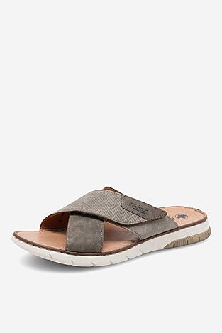 Klapki Rieker 25283-25 Szary