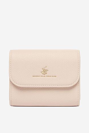 Portfel Beverly Hills Polo Club CWBEO-BHPC-W1-002-SS26 Beżowy