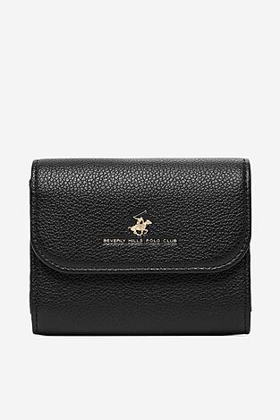 Portfel Beverly Hills Polo Club CWBEO-BHPC-W1-002-SS26 Czarny