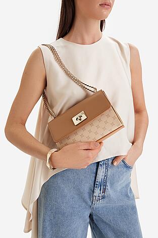 Kézitáska NINE WEST CEO-Nyxa-KY219 BÉZS