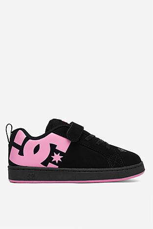 Obuwie sportowe DC Shoes EO-COURT GRAFFIK ELASTIC TODDLER DC02547003 Czarny