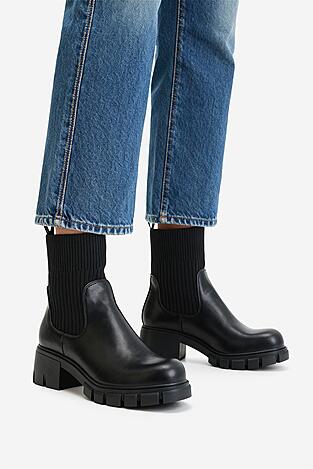 Bokacsizma DeeZee CEO-WS5575-05 FEKETE