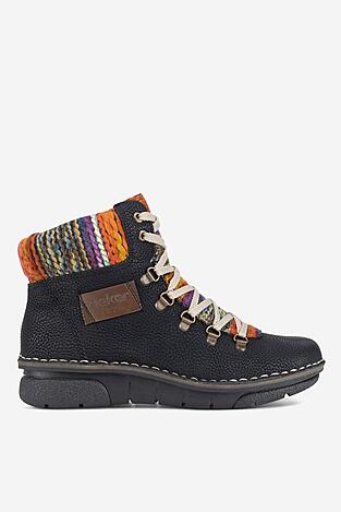 Bocanci Rieker 73343-00 NEGRU