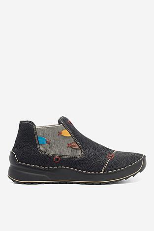 Ghete Rieker 51592-00 NEGRU