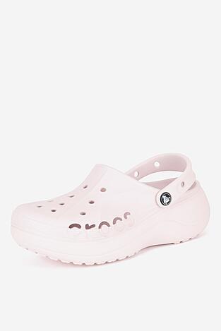 Klapki basenowe Crocs BAYA PLATFORM CLOG 208186-6PI Różowy