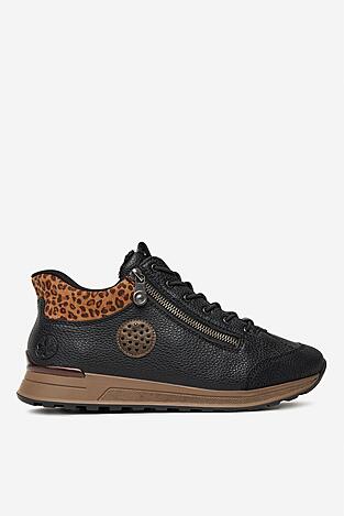 Pantofi casual Rieker N1457-00 NEGRU