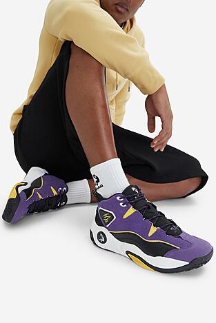 Obuwie sportowe SHAQ EO-H.O.F. AQ95027M-UZ Fioletowy jasny