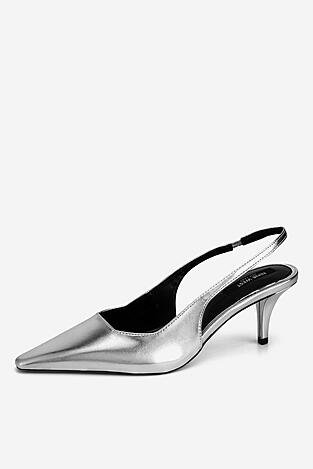 Lodičky NINE WEST WFA3377-1 STŘÍBRNÁ