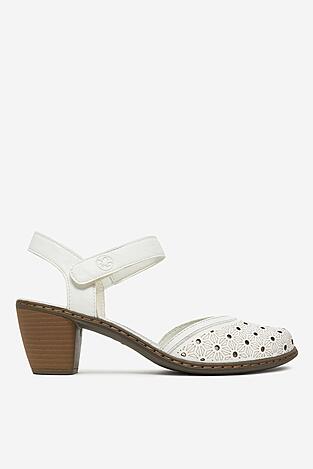 Sandały Rieker 40991-80 Biały