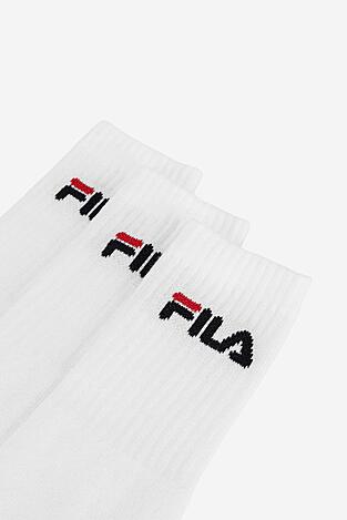 Ponožky Fila F9505-AW24 (3-PACK) BÍLÁ