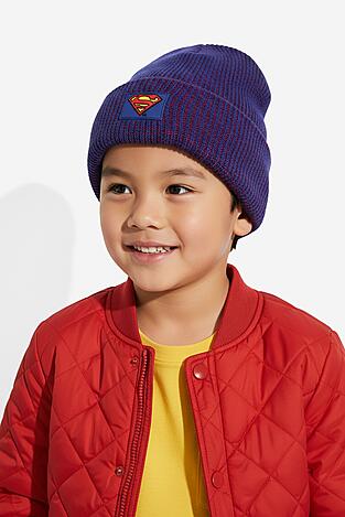 Детска шапка Superman CEO-ACCCS-AW25-229WBSUM СИН