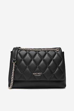 Kézitáska NINE WEST CEO-CHARLOTTE-S22560-5 FEKETE