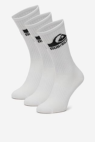 Чорапи QUIKSILVER AS_QUIKSILVER_101W_SS25 (3-PACK) БЯЛ