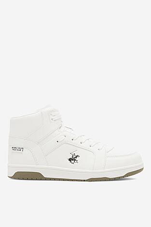 Sneakerși Beverly Hills Polo Club NP-BOOM ALB
