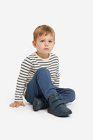 Šněrovací vyšší obuv Lasocki Kids CEO- CI12-PLUTO-01A(II)CH TMAVĚ MODRÁ
