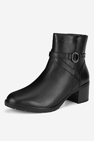 Botki Remonte D2A73-00 Czarny