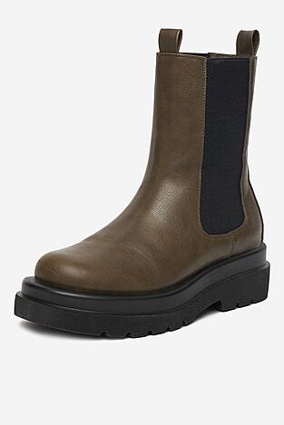 Botki DeeZee 7223-1-OLIVE Oliwkowy