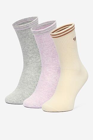 Zokni ROXY CEO_BR_ROXY_2032_W_AW25 (3 PACK) BÉZS
